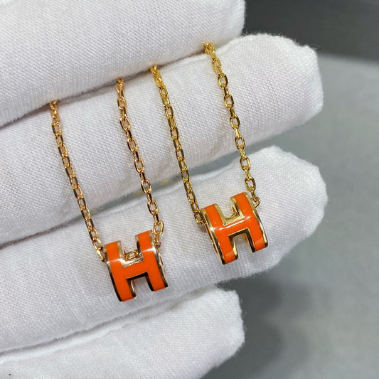 [Mystic]MINI POP H NECKLACE