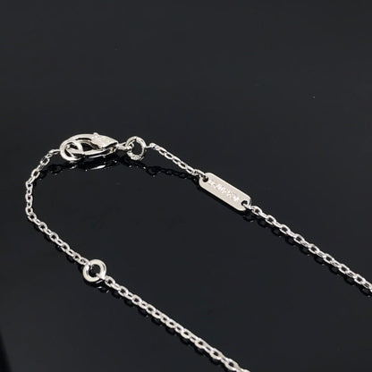 [Mystic]CLOVER PIETERSITE SILVER LONG NECKLACE