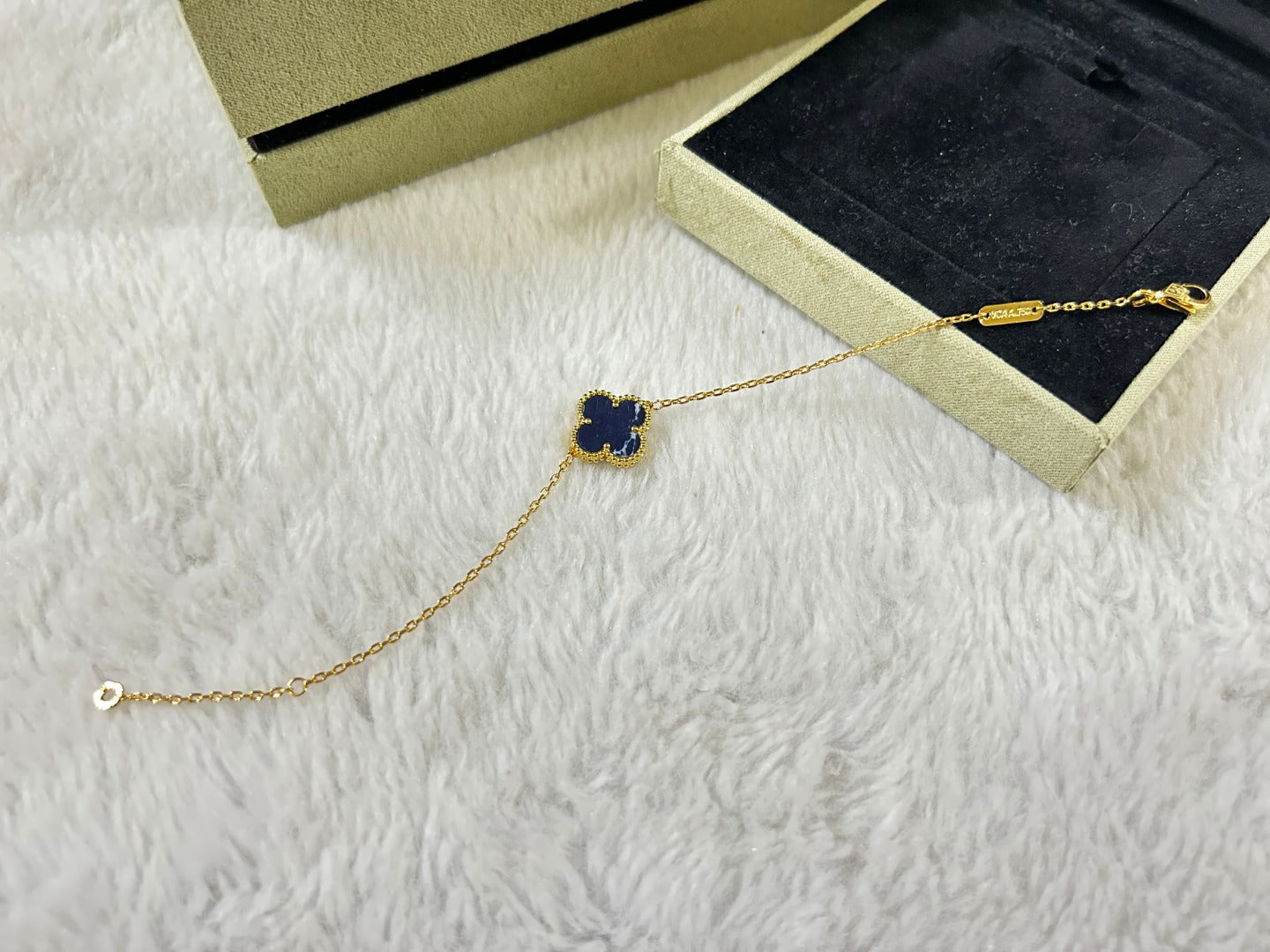 [ミスティック]クローバー 1モチーフ ピーターサイトブレスレット