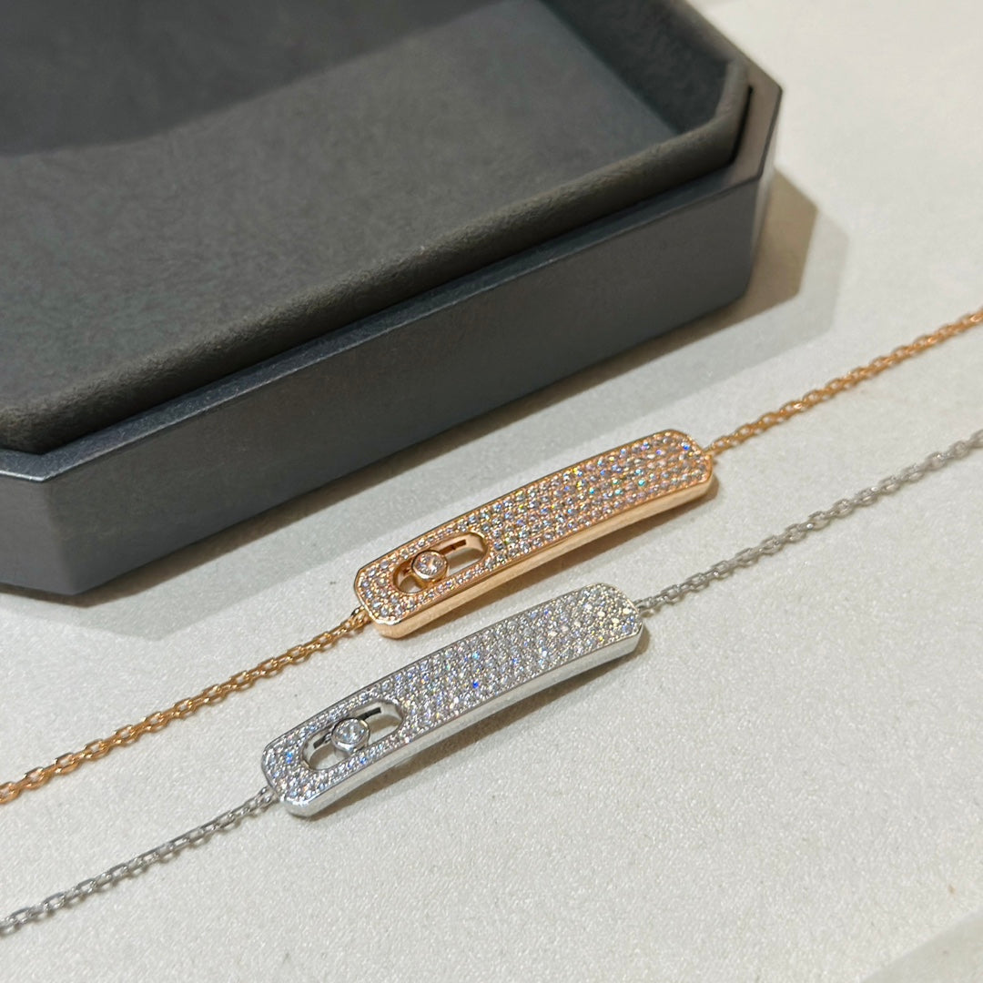 [Mysitc] MOVE CLASSIQUE DIAMOND PAVED BRACELET
