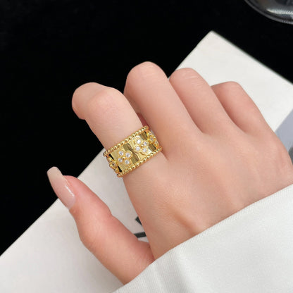 [Mystic]PERLEE DIAMOND LARGE RING