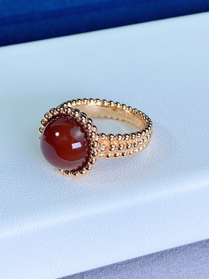 [Mystic Crown]PERLEE COULEURS ROSE GOLD RING