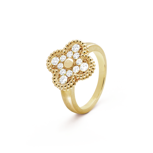 [Mystic Crown]CLOVER DIAMOND RING