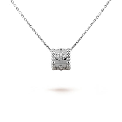 [Mystic Crown]PERLEE PEDANT SIVLER DIAMOND NECKLACE