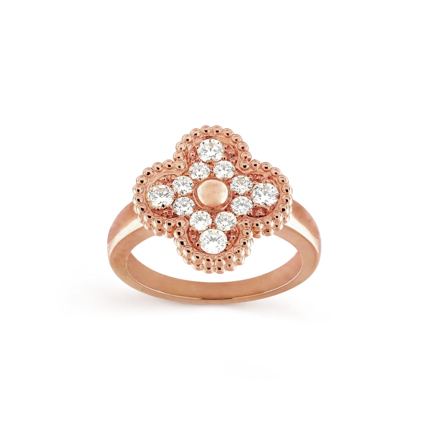 [Mystic]CLOVER DIAMOND RING