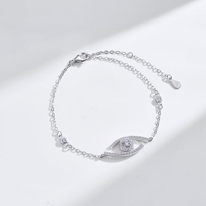 [Mysitc]  Eye Pave-Set Diamond Bracelet