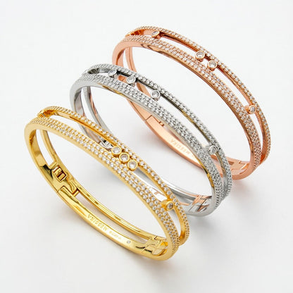 [Mysitc] Move Romane pavé bangle