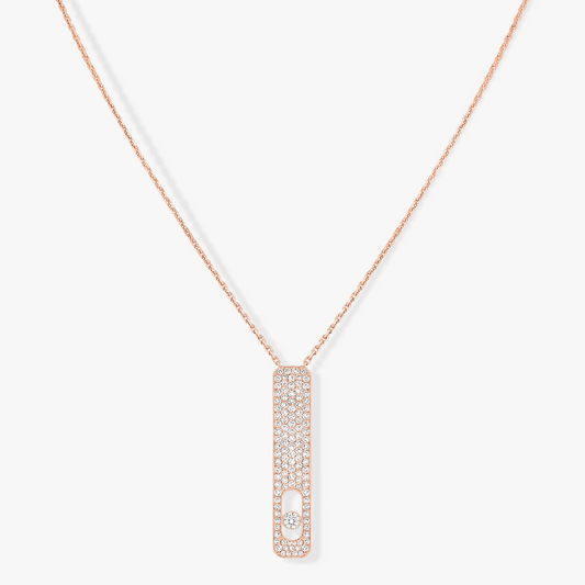 [Mysitc] MY FIRST DIAMOND PAVED NECKLACE