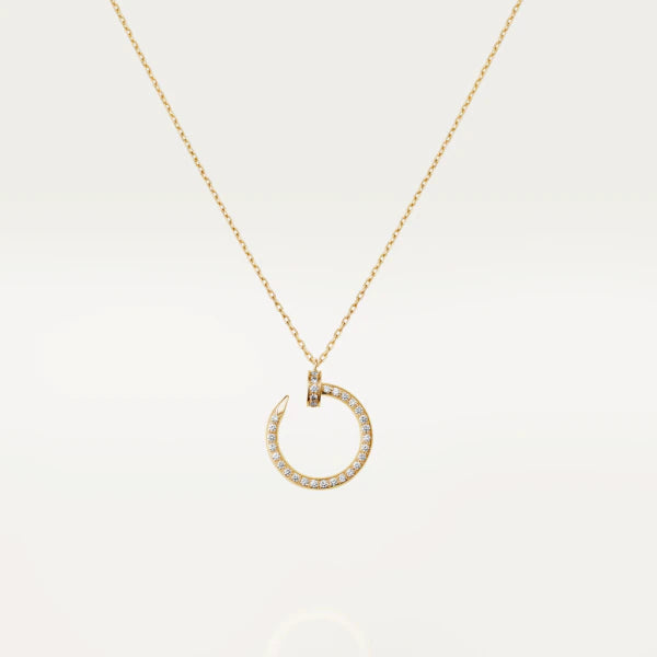 [Mystic]JUSTE NECKLACE GOLD DIAMONDS