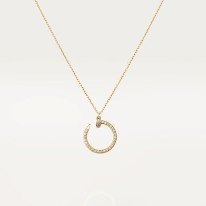 [Mystic]JUSTE NECKLACE GOLD DIAMONDS