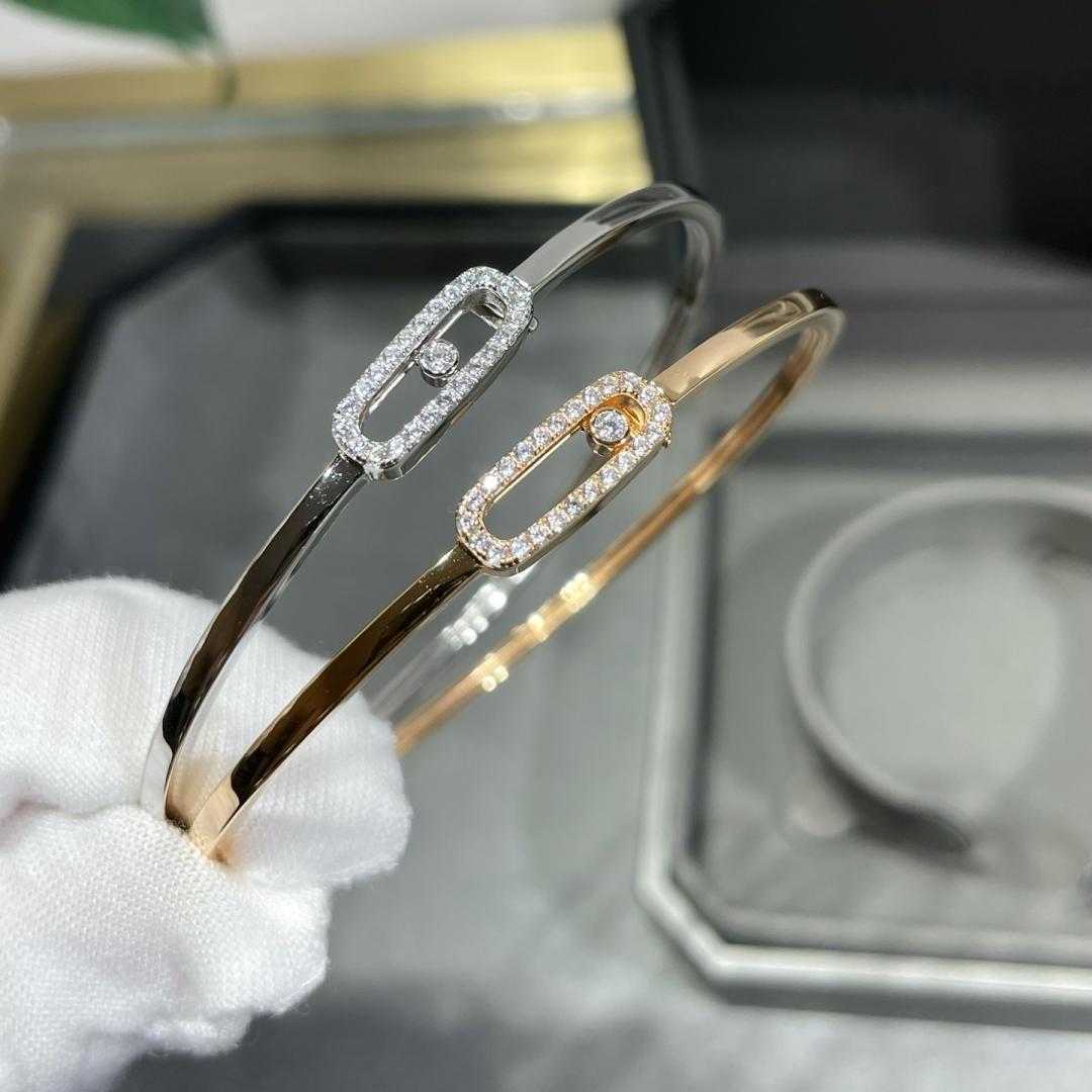 [Mysitc] Move Uno pavé flex bangle medium