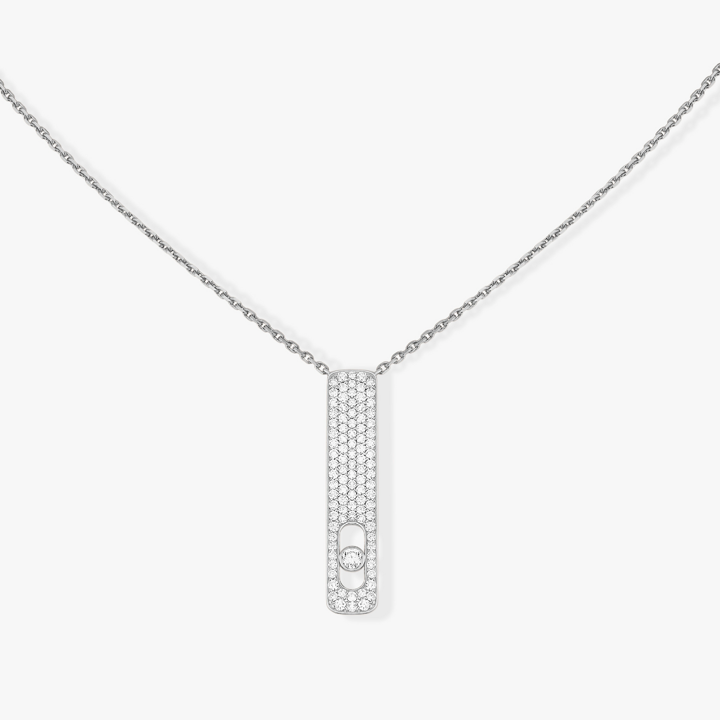[Mysitc] MY FIRST DIAMOND PAVED NECKLACE