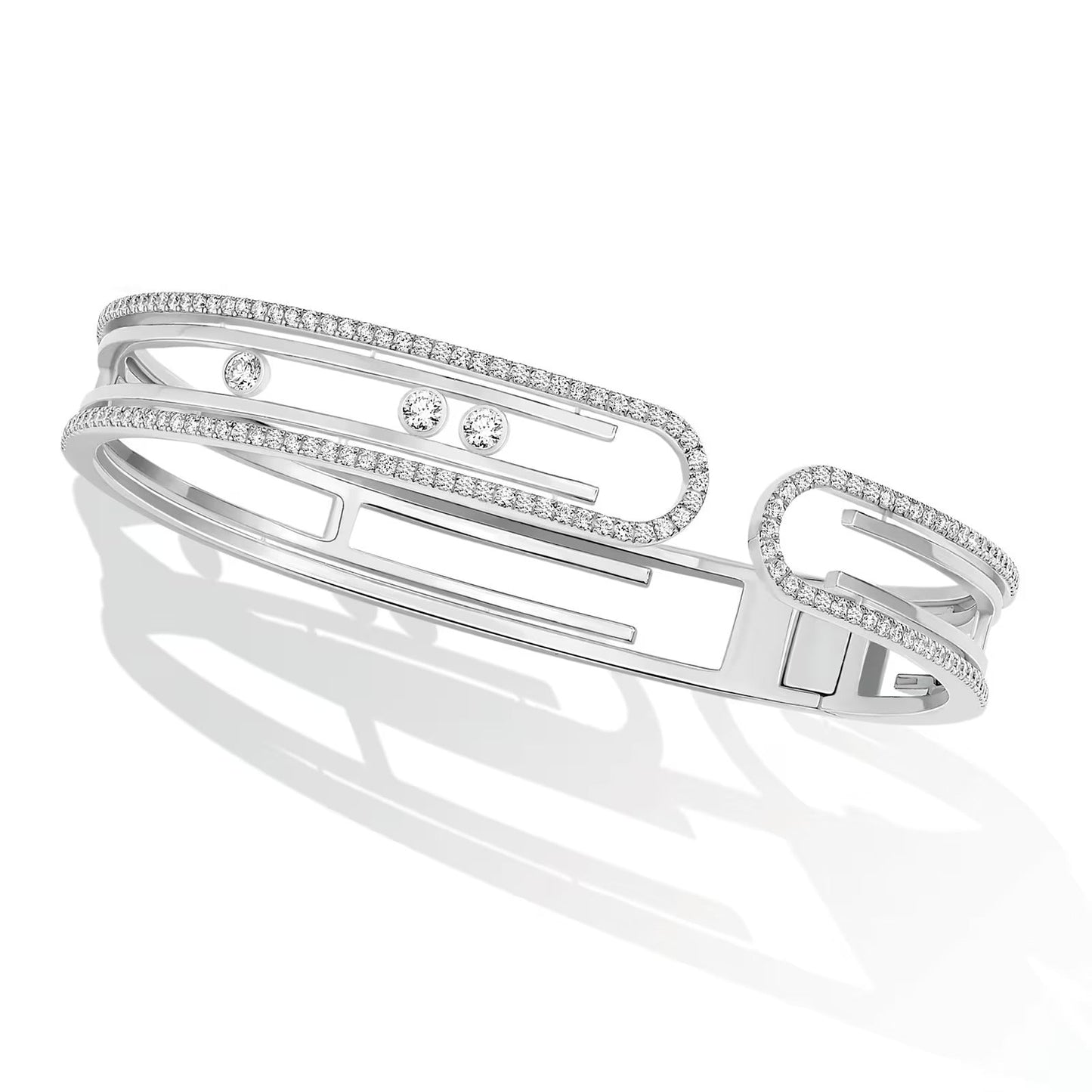 [Mysitc] MOVE 10TH PAVED DIAMOND BRACELET