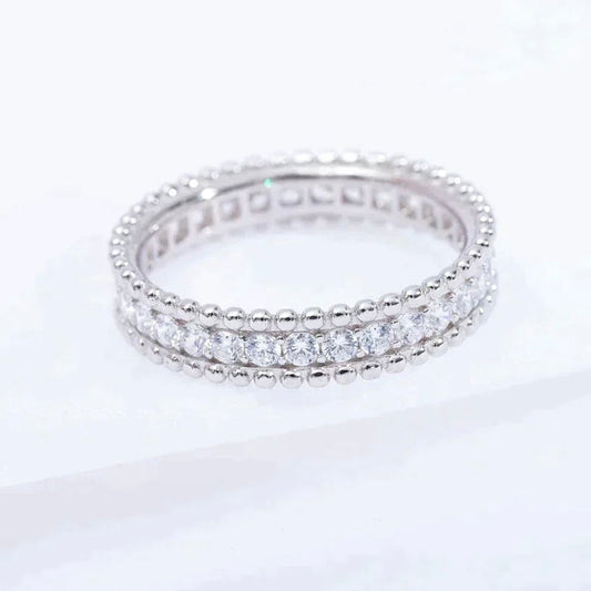 [Mystic]PERLEE DIAMOND SILVER RING