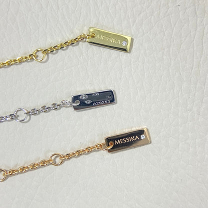 [Mysitc]  Eye Pave-Set Diamond Bracelet