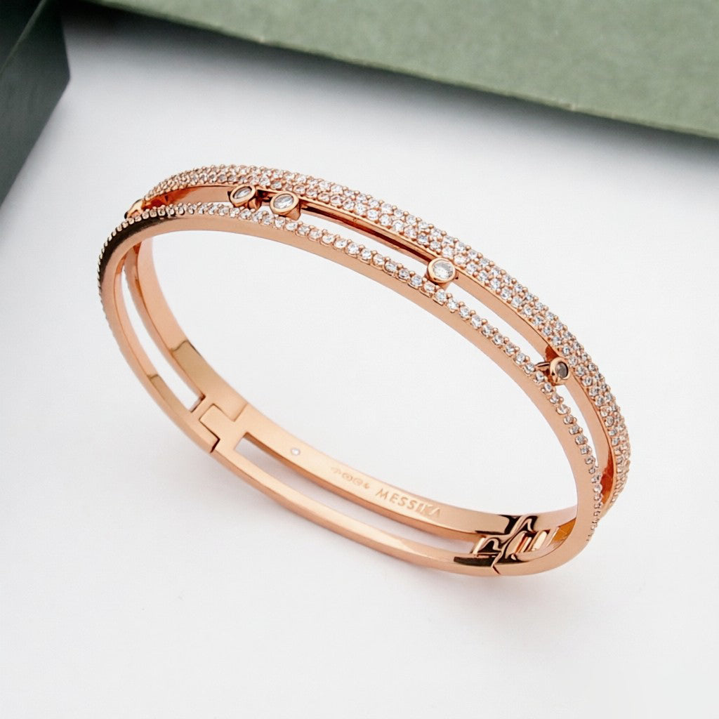 [Mysitc] Move Romane pavé bangle