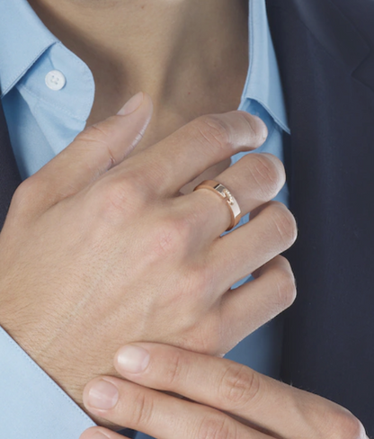 [Mystic Crown]ALLIANCE LIENS VIDENCE DIAMOND 4MM RING