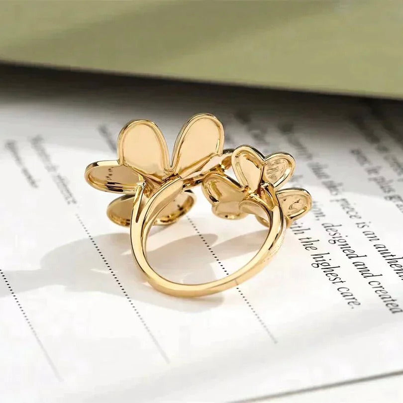 [Mystic Crown]CLOVER COMOS GOLD DIAMOND RING