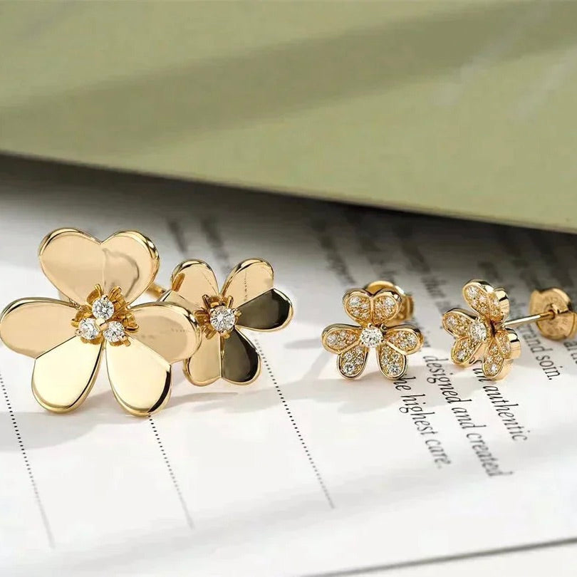 [Mystic Crown]CLOVER COMOS GOLD DIAMOND RING