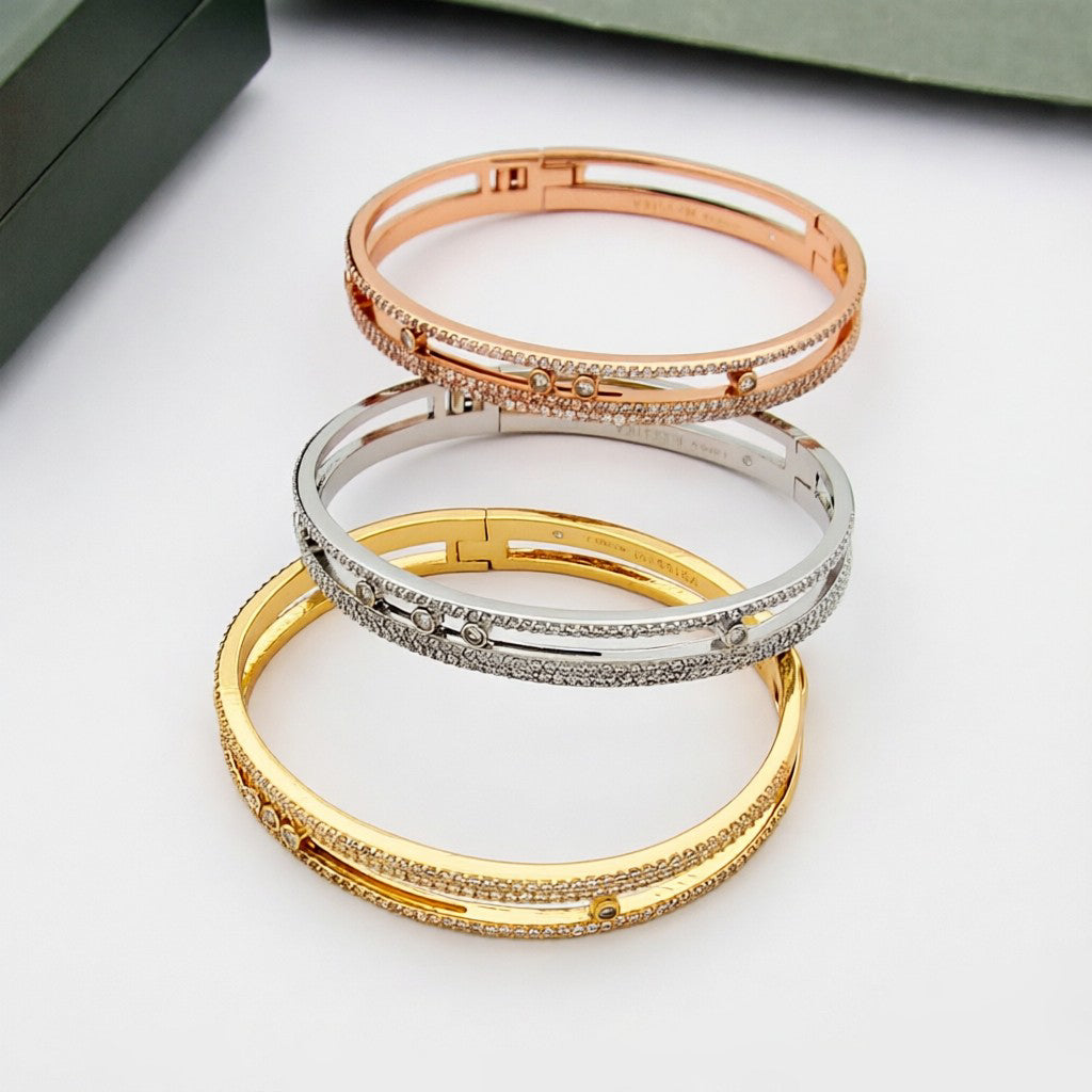 [Mysitc] Move Romane pavé bangle