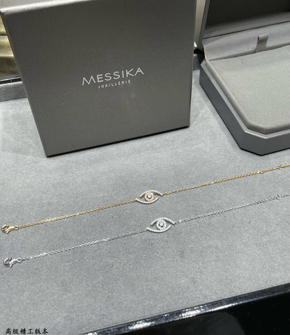 [Mysitc]  Eye Pave-Set Diamond Bracelet