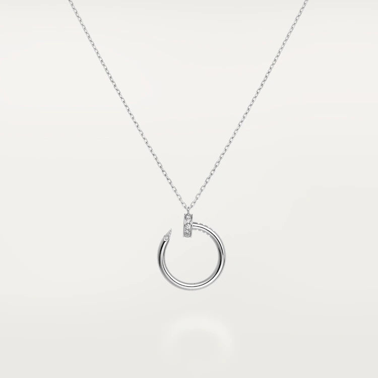 [Mystic]JUSTE NECKLACE SILVER