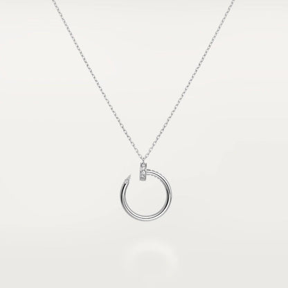 [Mystic]JUSTE NECKLACE SILVER