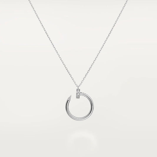 [Mystic]JUSTE NECKLACE SILVER