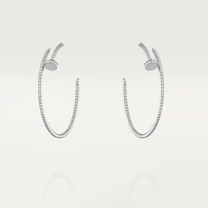 [Mystic]JUSTE EARRINGS FULL DIAMONDS 1.8MM