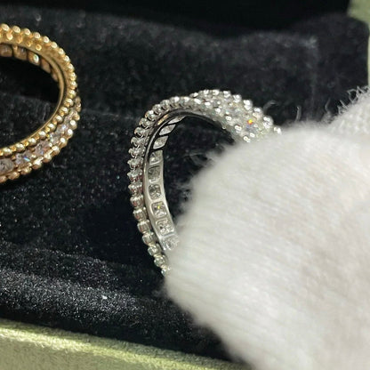 [Mystic Crown]PERLEE DIAMOND SILVER RING
