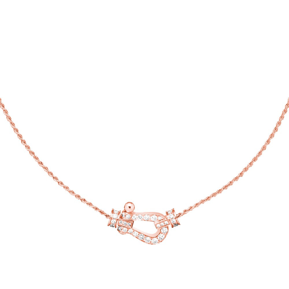 [Mystic]FORCE 10 PINK GOLD DIAMOND NECKLACE