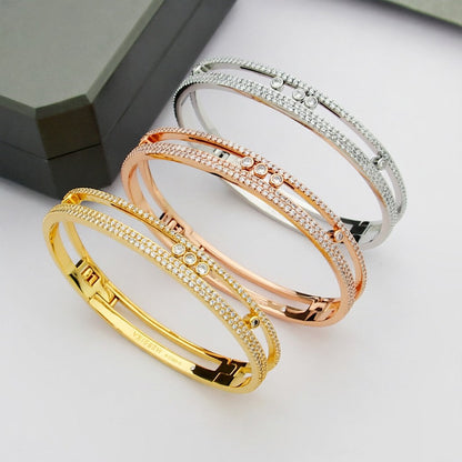 [Mysitc] Move Romane pavé bangle