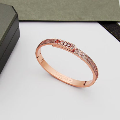 [Mysitc] Move Noa Full Pavé Diamond Bangle Bracelet