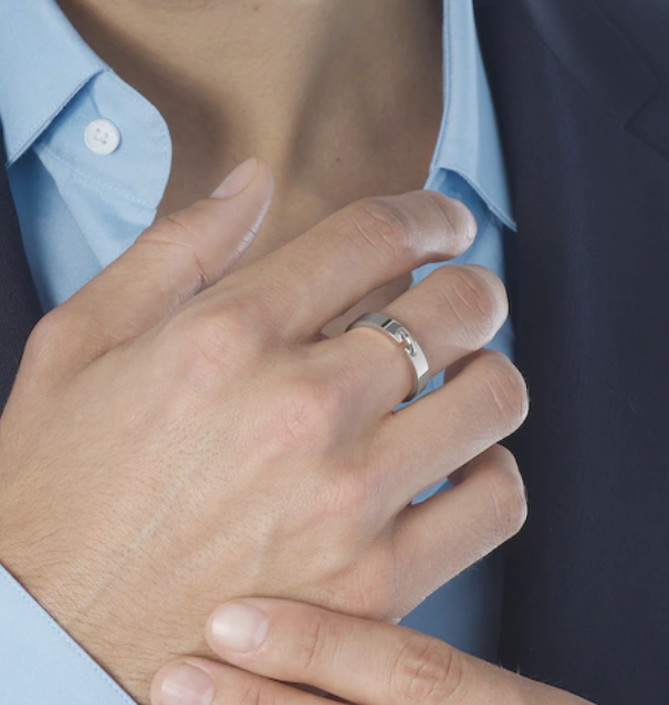 [Mystic]ALLIANCE LIENS VIDENCE 4MM RING