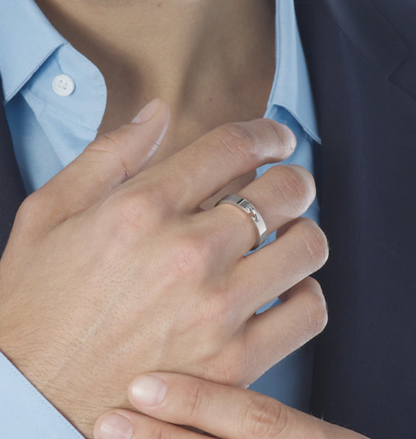 [Mystic]ALLIANCE LIENS VIDENCE 4MM RING