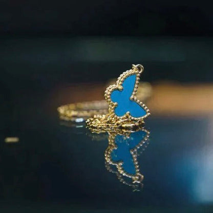 [Mystic]Türkisfarbenes Schmetterlingsarmband