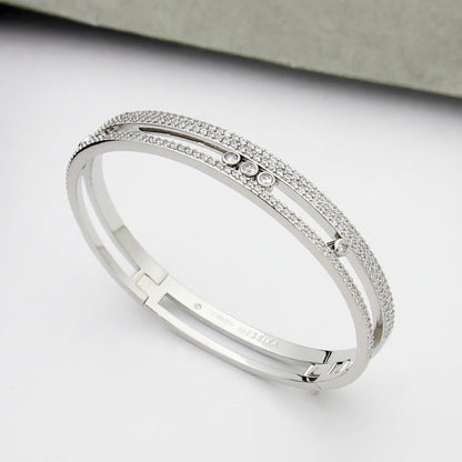 [Mysitc] Move Romane pavé bangle