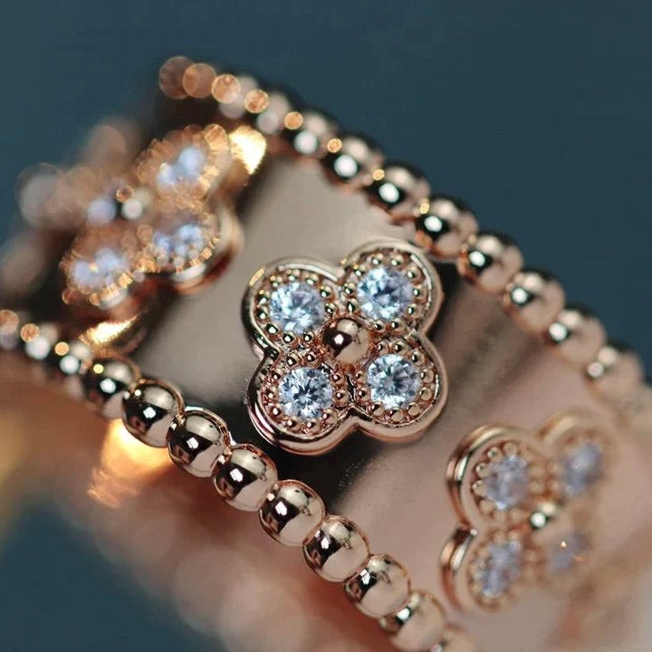 [Mystic]CLOVER KALEIDOSCOPE RING 10MM