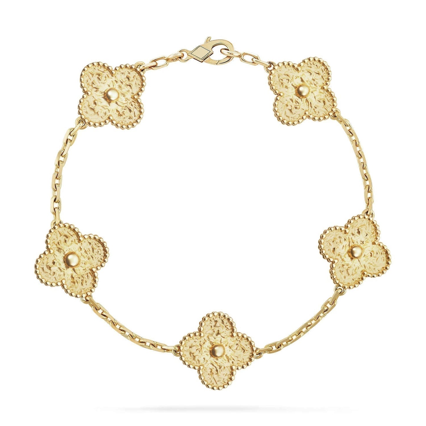 [Mystic]CLOVER 5 MOTIFS BRONZING BRACELET