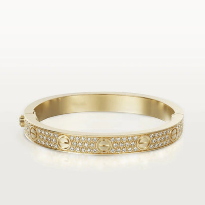 [Mystic]LOVE BRACELET 6.1MM DIAMOND-PAVED