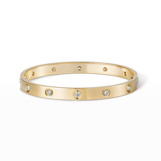 [Mystic]LOVE BRACELET 6.1MM 10 DIAMONDS