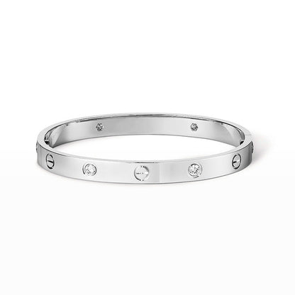 [Mystic]LOVE BRACELET 6.1MM 4 DIAMONDS