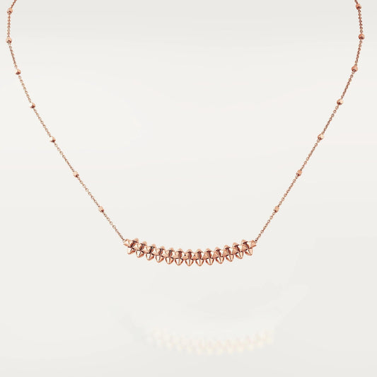 [Mystic]CLASH PINK GOLD NECKLACE