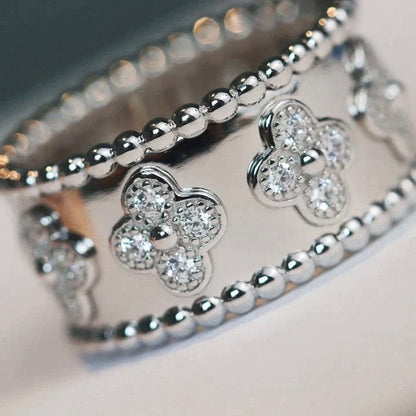 [Mystic]CLOVER KALEIDOSCOPE RING 10MM