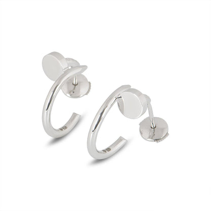 [Mystic]JUSTE EARRINGS SILVER