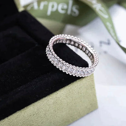 [Mystic]PERLEE DIAMOND SILVER RING