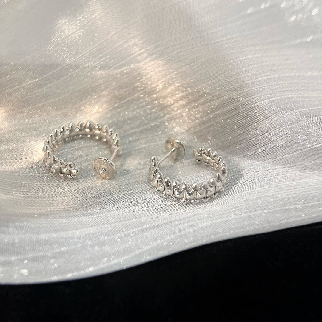 [Mystic]CLASH SMALL HOOP EARRINGS
