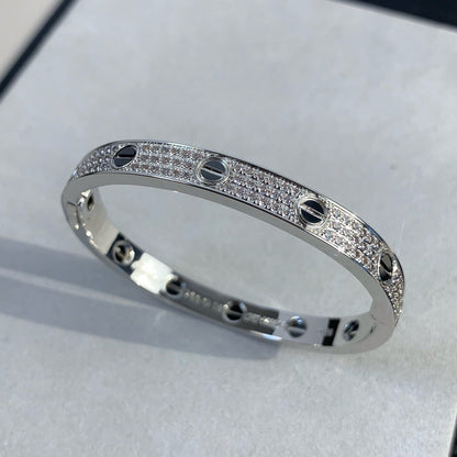 [Mystic]LOVE BRACELET 6.1MM DIAMOND-PAVED CERAMIC