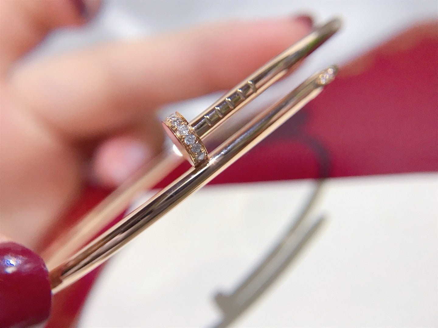 [Mystic]JUSTE BRACELET 2.5MM DIAMONDS