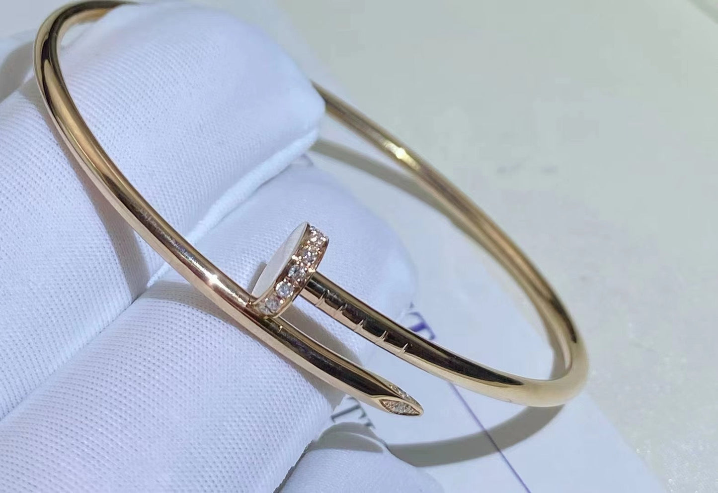 [Mystic]JUSTE BRACELET 2.5MM DIAMONDS